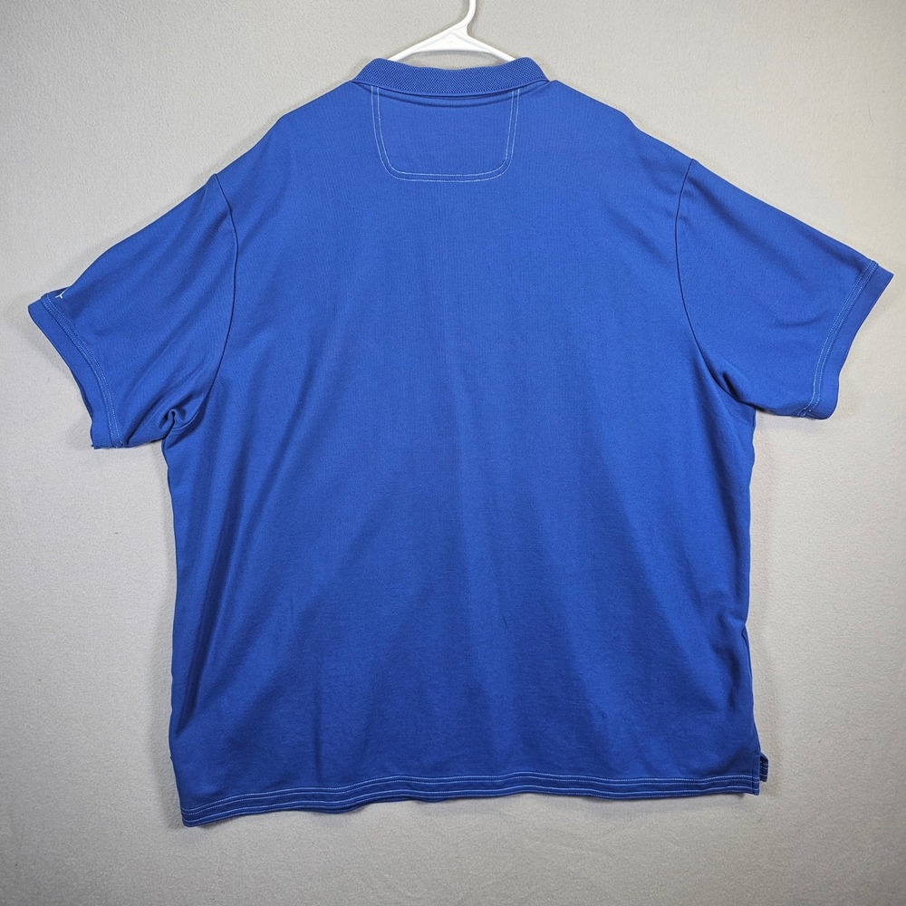 Tommy Bahama 3XL Blue Polo Shirt Marlin Embroidered Golf Casual - Picture 4 of 8